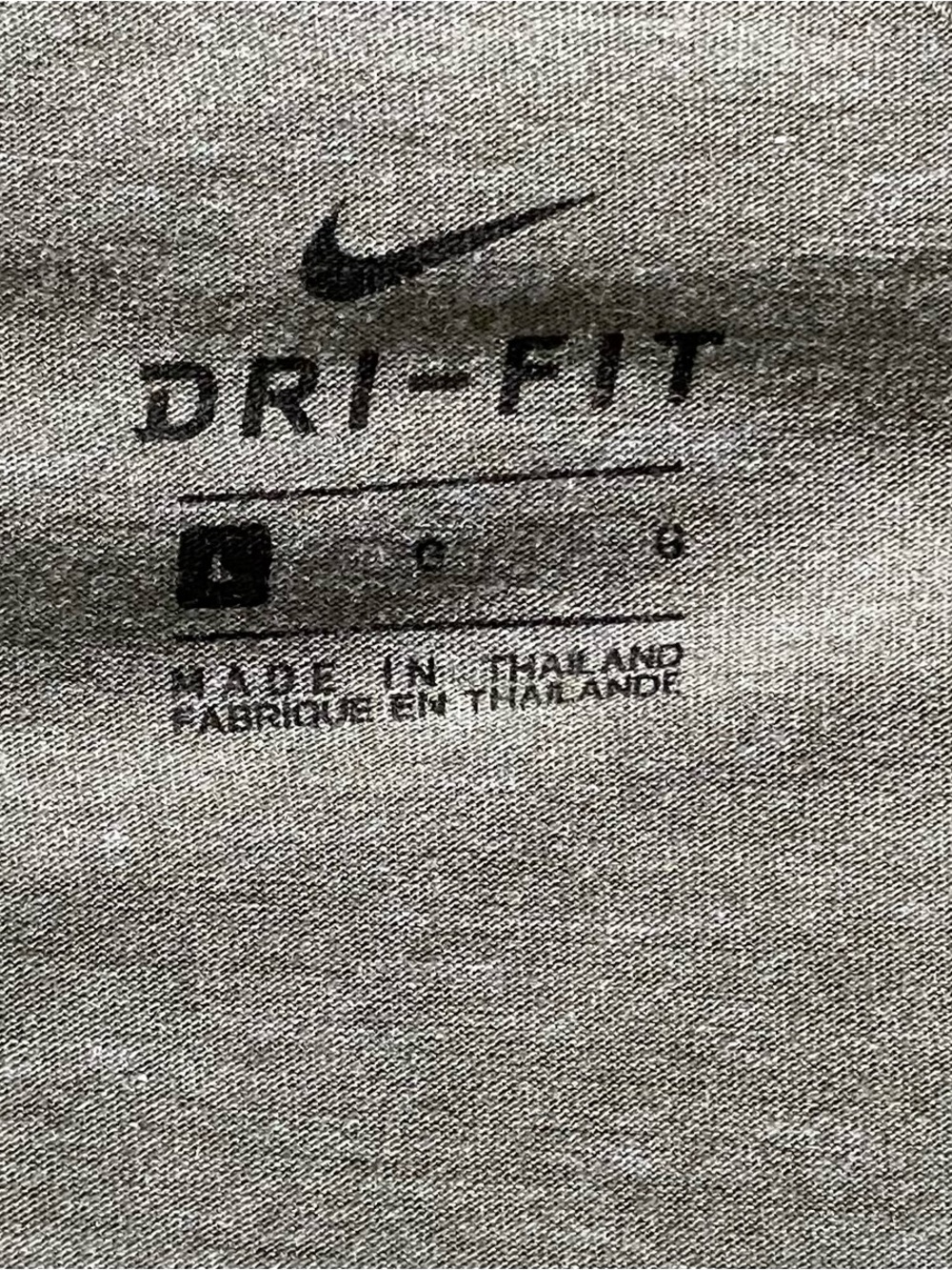 Gray Nike Dri-FIT Racerback Tank Top - Picture 4 of 5